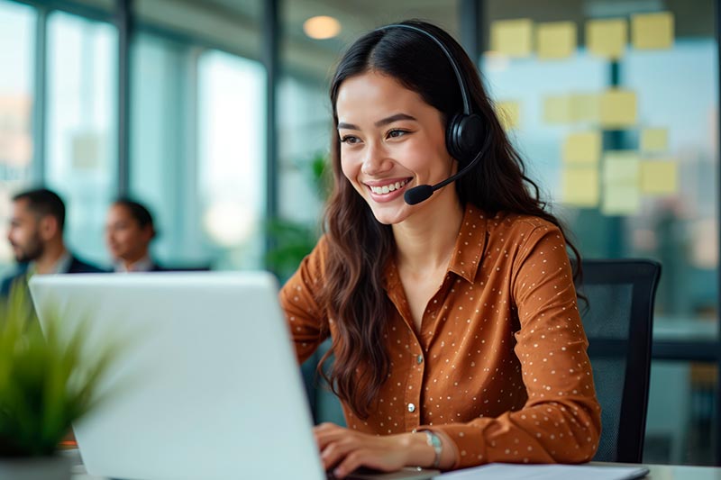 Storall Service-Hotline Mitarbeiterin.